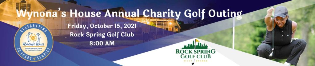 Charity Golf Clinic 2021 Banner
