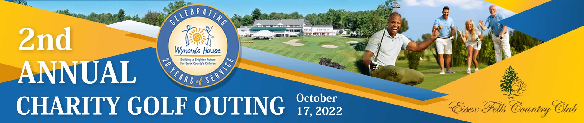 2nd Annual Charity Golf Outing | Banner
